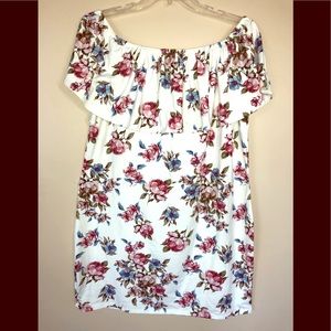 Off shoulder floral 🌸 sundress 🌞👗